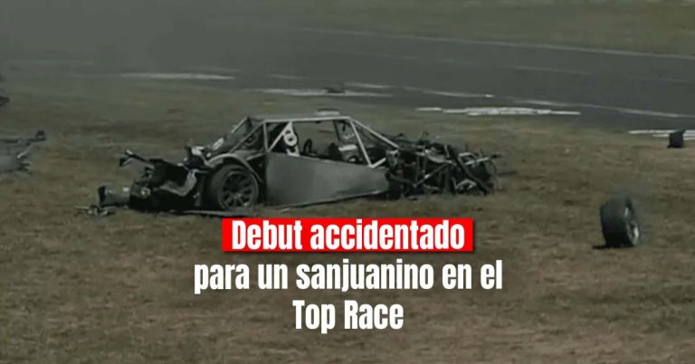 Un Sanjuanino Protagoniza Un Brutal Choque En El Top Race