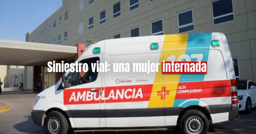 Una moto embistió a una ciclista y termino internada en estado grave