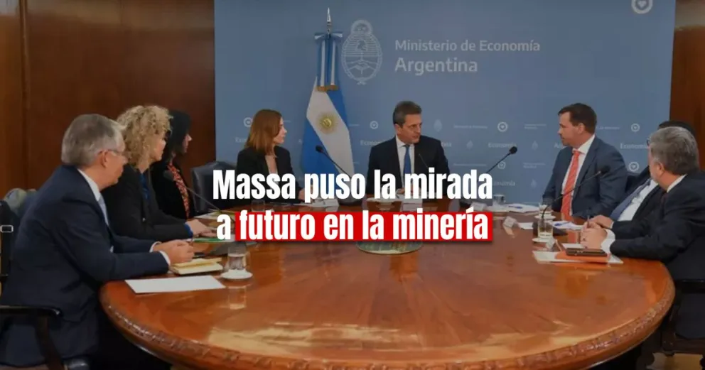 Sergio Massa aseguró que la minería cumplirá un rol fundamental en su gestión 