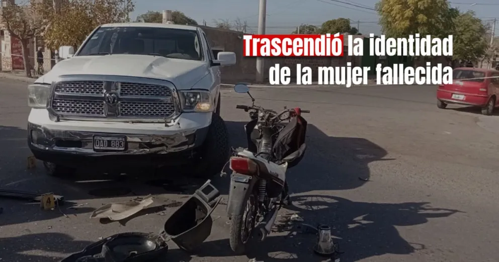 La policía dio a conocer quién era la mujer que chocó y falleció en Rawson
