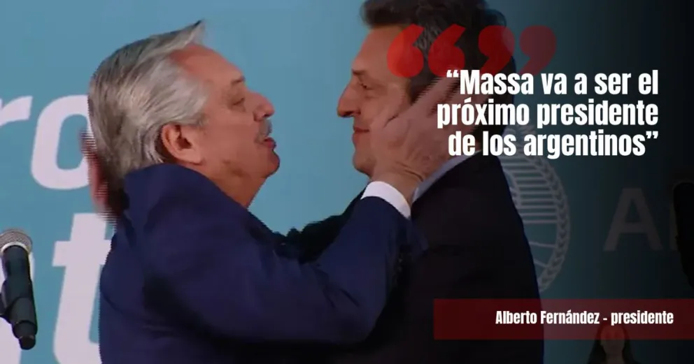Alberto Fernández le dio el visto bueno a Massa de cara a las elecciones
