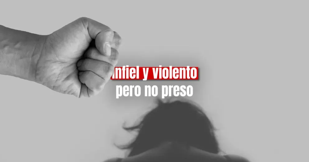 Intentó echarlo de la casa por infiel y el la golpeó
