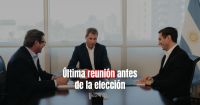 Antes del cierre de campaña, el gobernador se reunió con Rubén Uñac y Andino