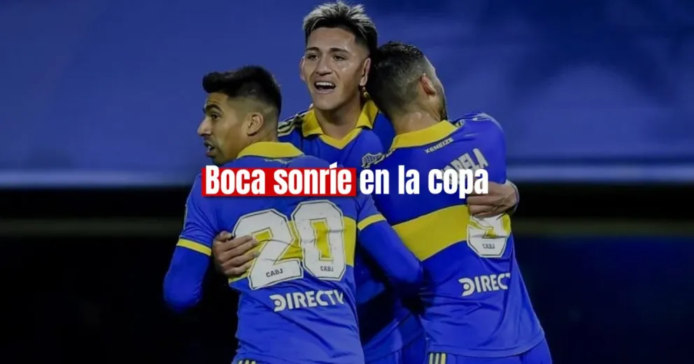Boca goleó al Monagas y clasificó como líder del grupo 