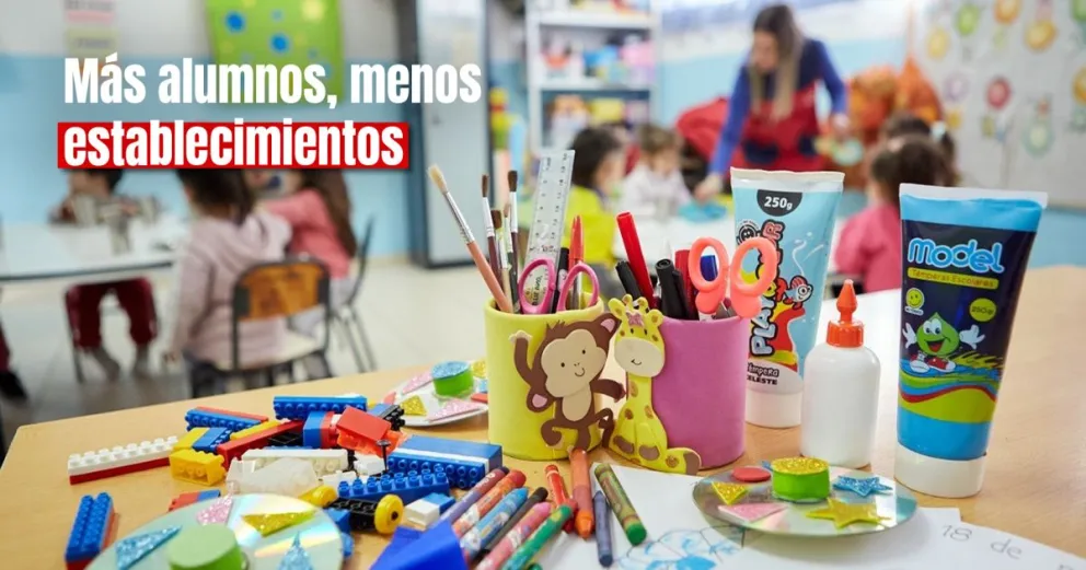 Jardines de infantes: faltan 24 mil aulas para garantizar las salas de jardín de 3, 4 y 5 años