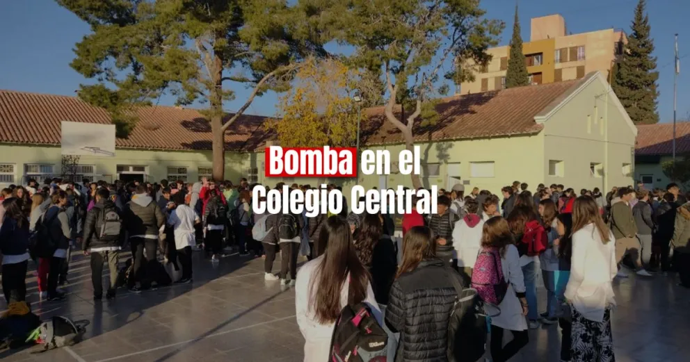 Colegio Central Universitario: evacuaron a los alumnos por una bomba tóxica 