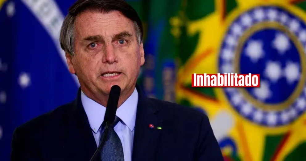 La Justicia electoral de Brasil inhabilitó hasta 2030 a Jair Bolsonaro para participar de elecciones