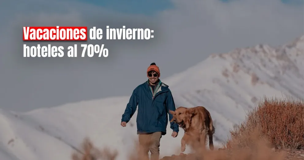 Ya hay un 70% de reservas hoteleras en la provincia para el receso invernal