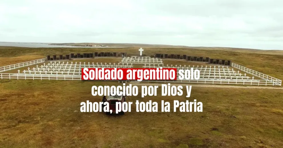 Identificaron a un soldado caído en Malvinas