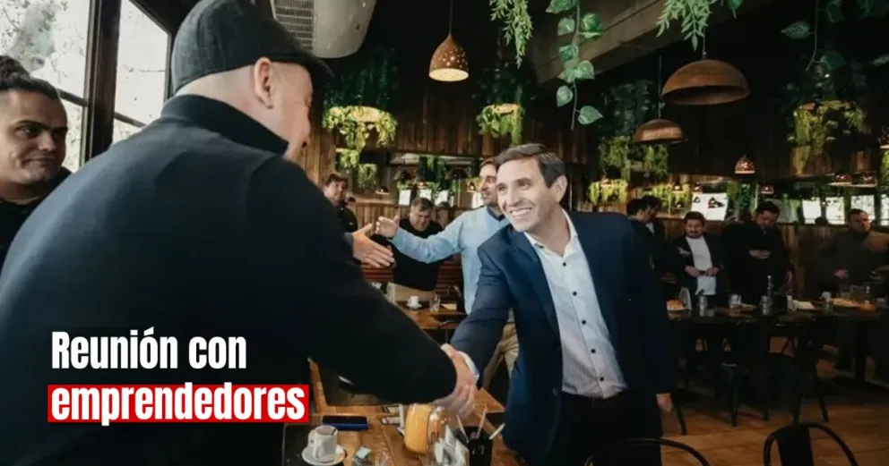 Cristian Andino: “Con Rubén seguiremos trabajando para generar acciones en favor de los jóvenes empresarios”