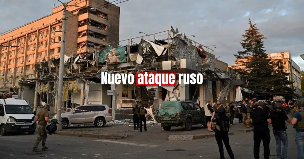 Diez personas murieron en un ataque ruso 