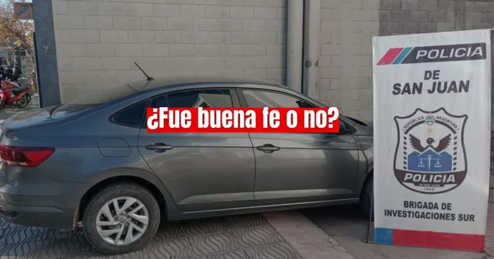 En un Barrio de Rawson encontraron un vehículo que tenía pedido de secuestro