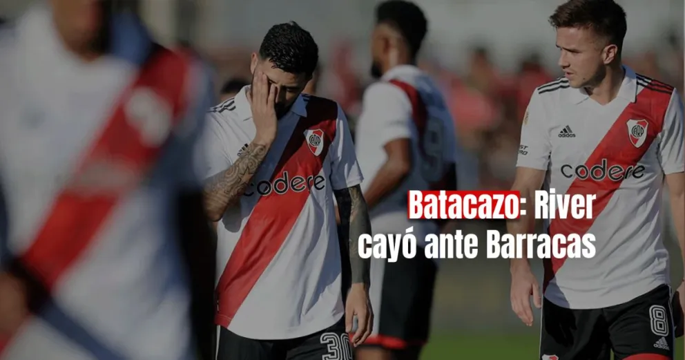 Con mayoría de suplentes, River no pudo con Barracas Central