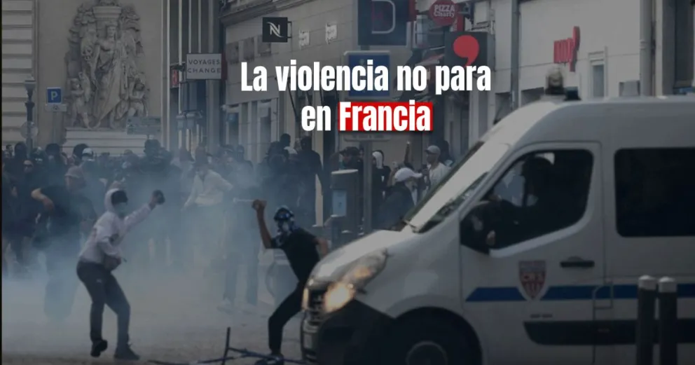 Francia: récord de detenidos en las protestas por el joven asesinado por la policía