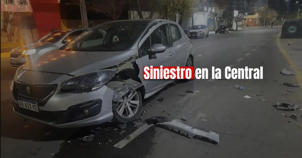 Escapaban de un asalto y chocaron en plena avenida