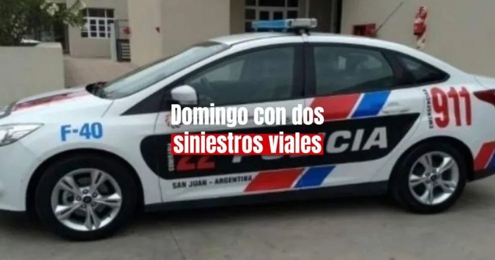 Dos siniestros viales ocurrieron durante la madrugada, no hay heridos 