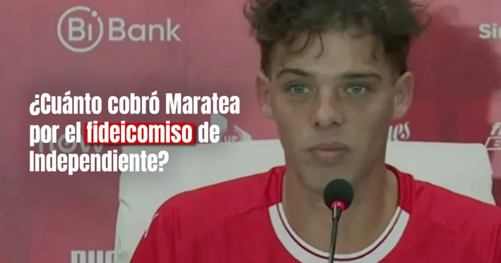 Maratea se quedó con una cifra millonaria tras la colecta para Independiente