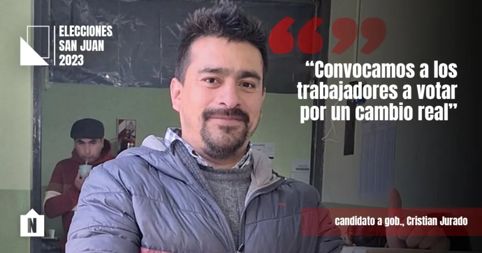 Cristian Jurado votó en Capital y manifestó su malestar por la falta de boletas en algunos departamentos