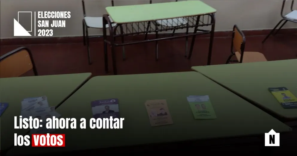 Finalizó la votación en San Juan: tranquilas y con resultados que estarán temprano