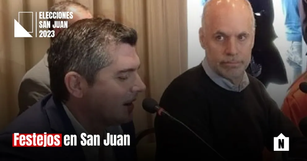 Rodríguez Larreta y Gerardo Morales llegaron a la provincia para celebrar el triunfo de Orrego