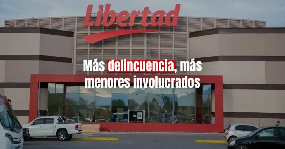 Trece menores terminaron detenido por disturbios en el Hiper Libertad 