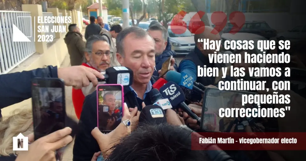 Fabián Martín adelanto que esta semana empezará con la transición 