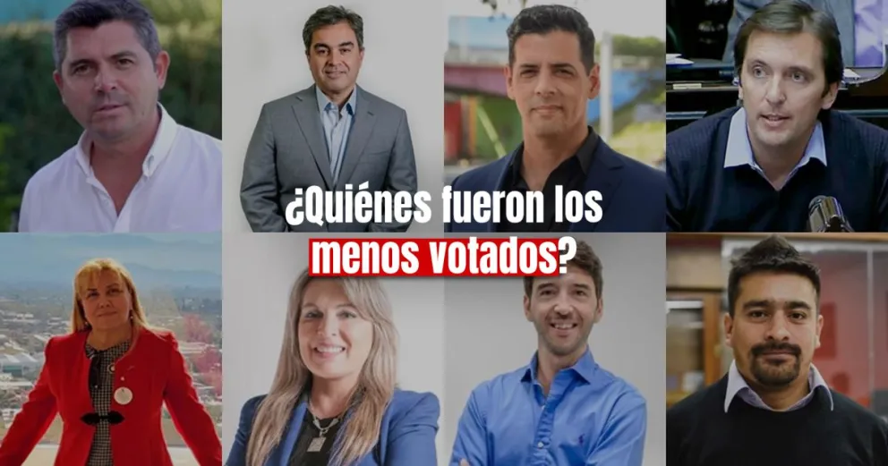 Elecciones: este es el top 3 de los candidatos a gobernador menos votados