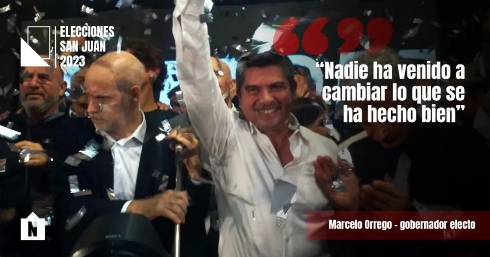 Tras los festejos, Marcelo Orrego analizó lo que viene: "Tengo que dialogar con todos"