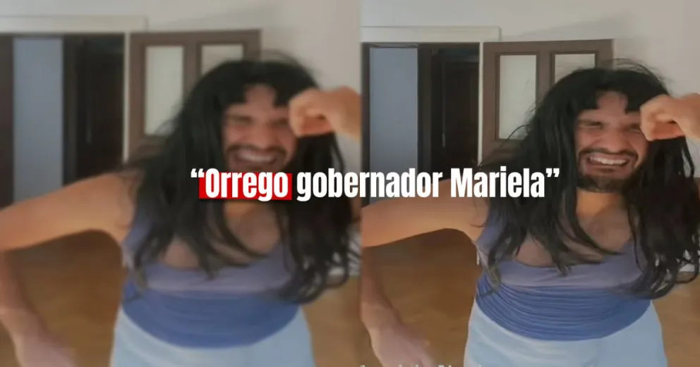 Mauri Nozica grabó un gracioso video festejando el triunfo de Marcelo Orrego
