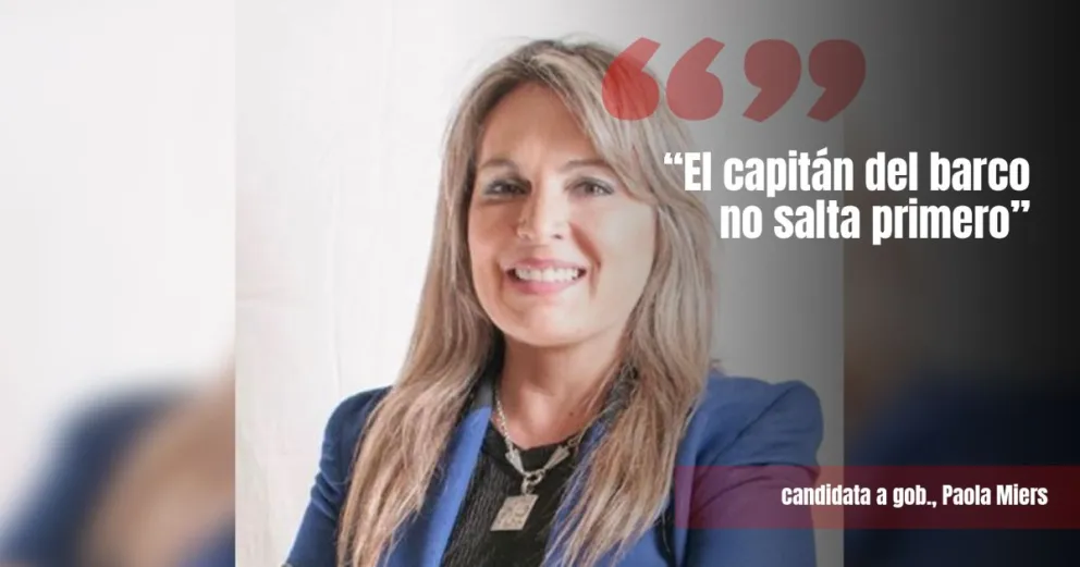 Paola Miers: “No pienso acompañar a Milei nivel nacional”