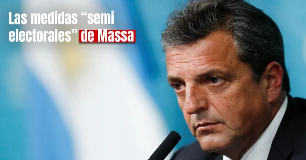 Las medidas que prepara Massa antes de las PASO