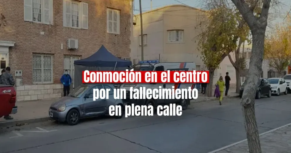 Un hombre falleció en plena vía pública