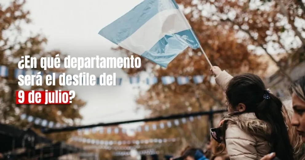 Este año, el desfile de 9 de Julio será en el departamento de Zonda