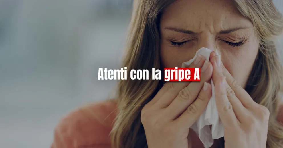 Circula gripe A y menos del 50% de la población se ha vacunado 