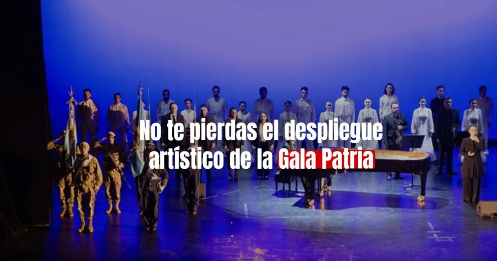 Artistas nacionales y provinciales estarán presentes en la Gala Patria 