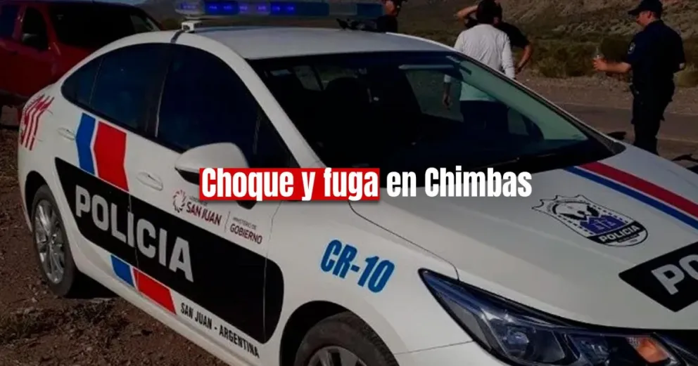 Un automovilista chocó una moto y se dio a la fuga 