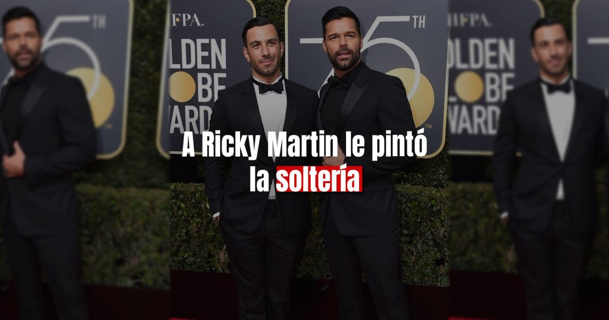 Ricky Martin anunció su divorcio en un comunicado