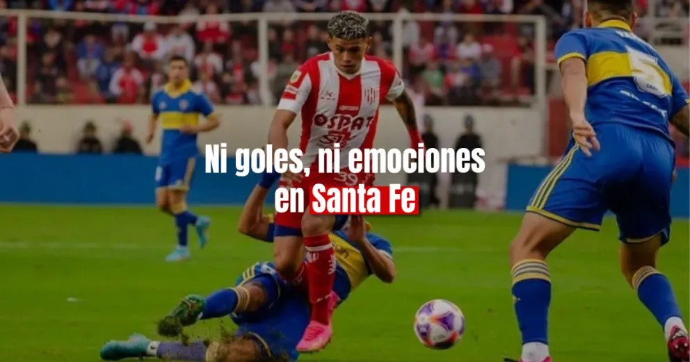 En un partido aburrido, Boca empató sin goles ante Unión