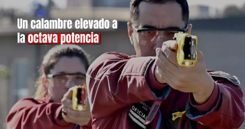 ¿Cómo es el efecto de un disparo de la pistola taser?