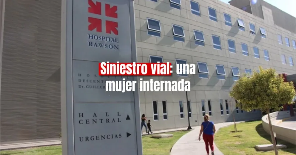 Una motociclista impactó contra un auto y terminó con fractura 