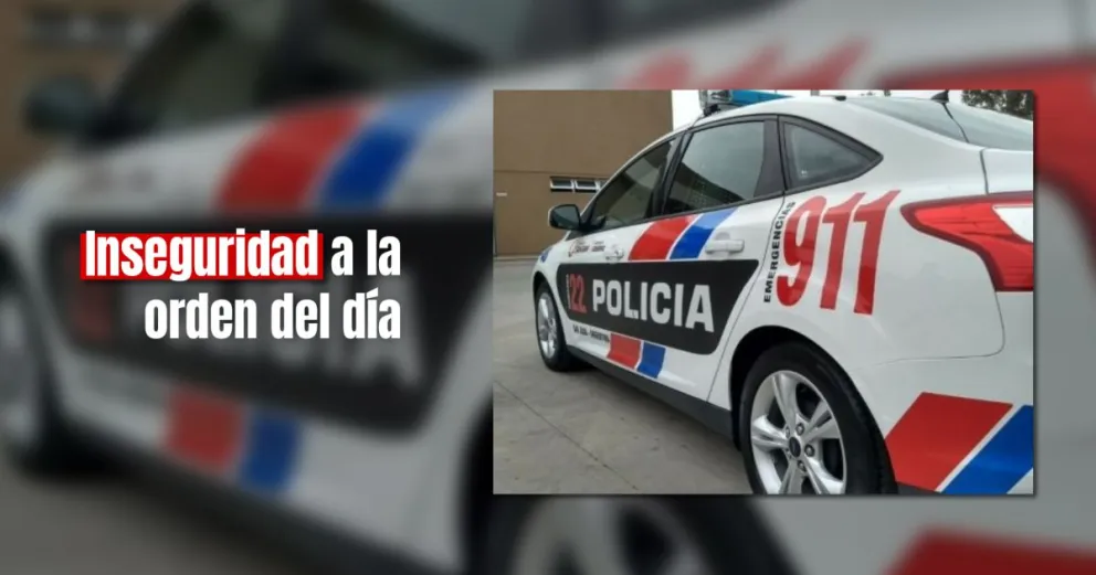 Un joven amenazó con arma blanca a una mamá y su hijo para robarle