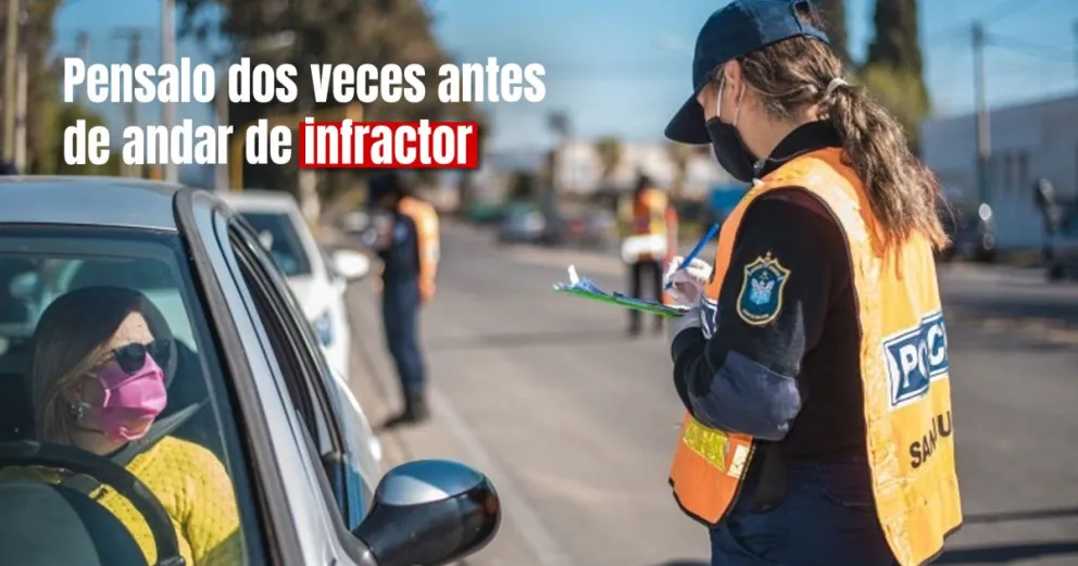 Así quedó el precio de las multas de tránsito 