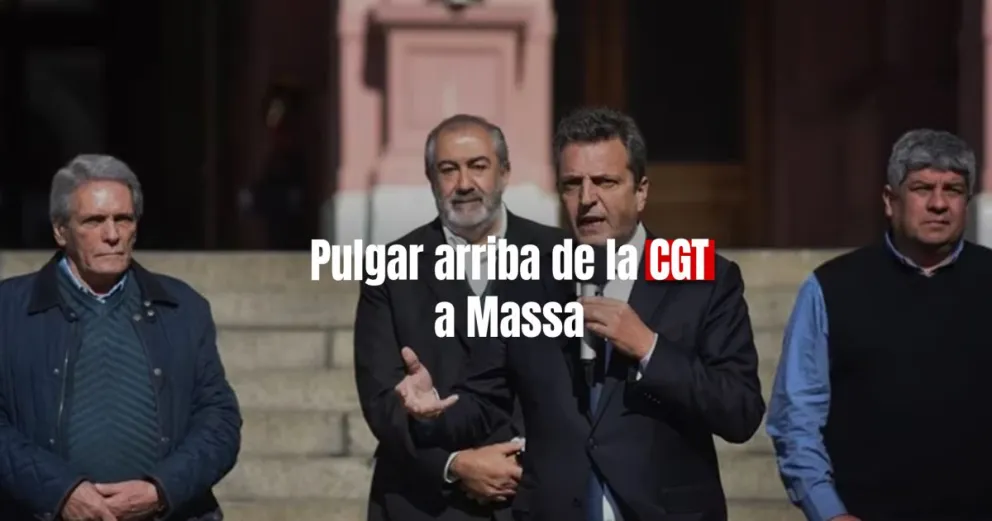 Sergio Massa tiene el apoyo de Hugo Moyano para su candidatura