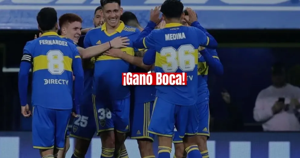 Boca le ganó a Huracán por 1 a 0 
