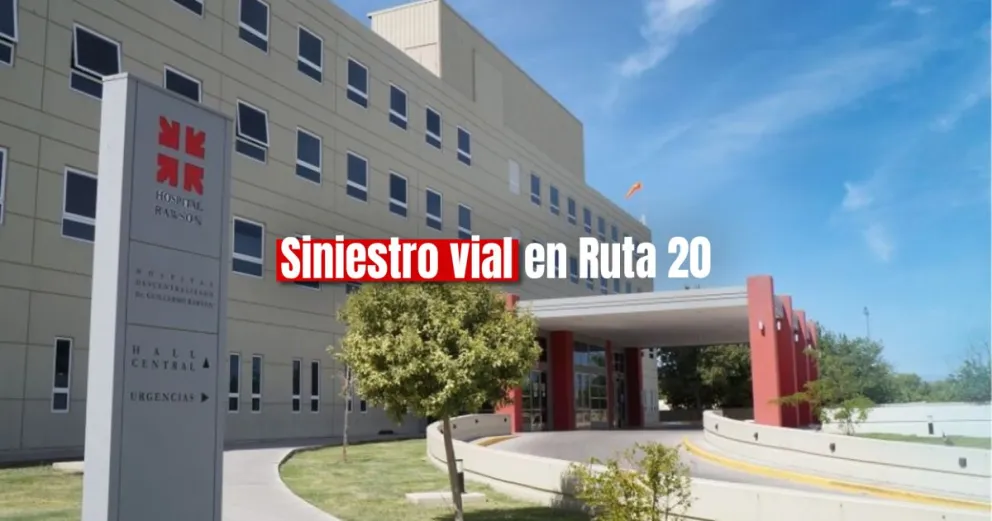 Una familia volcó en la ruta y tuvo que ser hospitalizada de urgencia 
