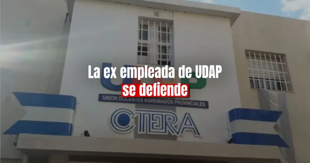 ¿Qué dijo la defensa de la ex empleada de UDAP?