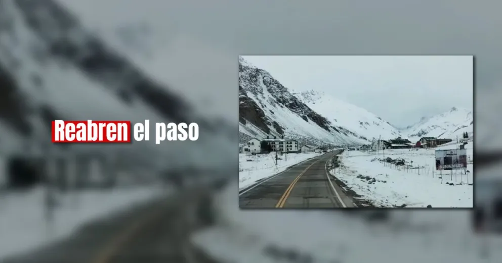 Este viernes habilitaron el paso Cristo Redentor en ambos sentidos de circulación