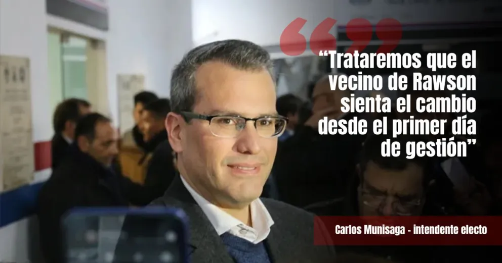 Munisaga sobre Rawson: "La limpieza del departamento es el objetivo principal"