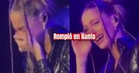 Tini Stoessel se quebró en llanto en su show de España