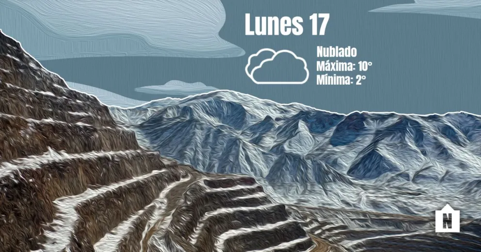 Comienza la semana con frío, nubes y bajas temperaturas 